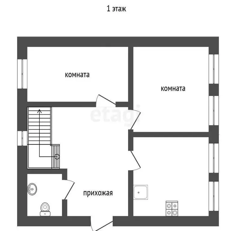 Дом в Костромской район, Минское сельское поселение, деревня ... - Фото 1