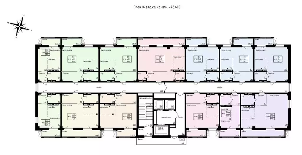 Квартира-студия: Владивосток, улица Полковника Фесюна (56.7 м) - Фото 2