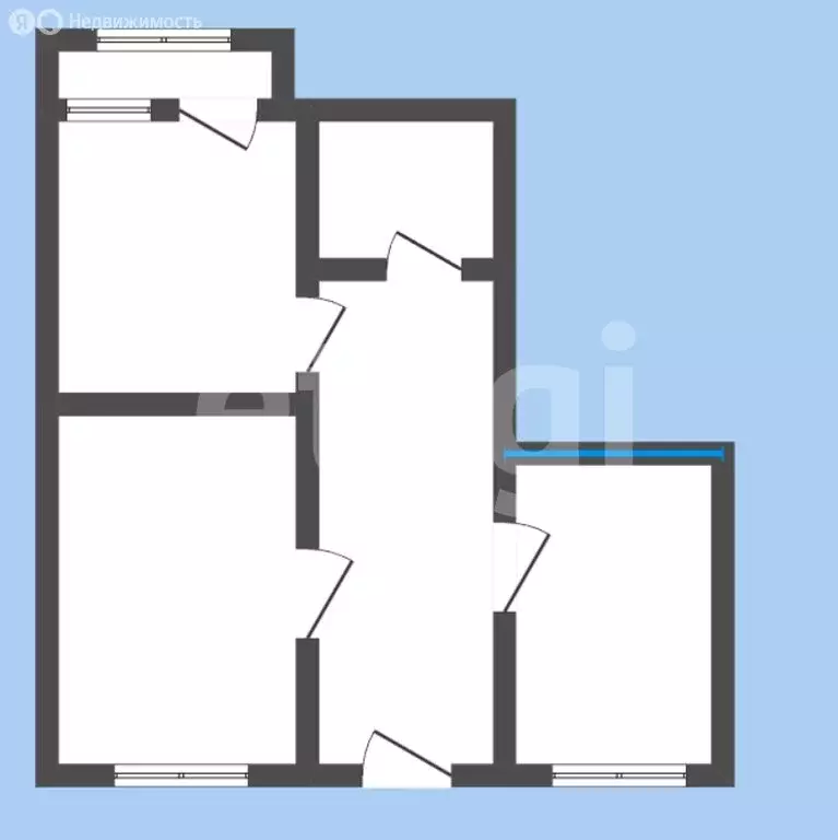 2-комнатная квартира: Иркутск, улица Лермонтова, 17 (58 м) - Фото 1