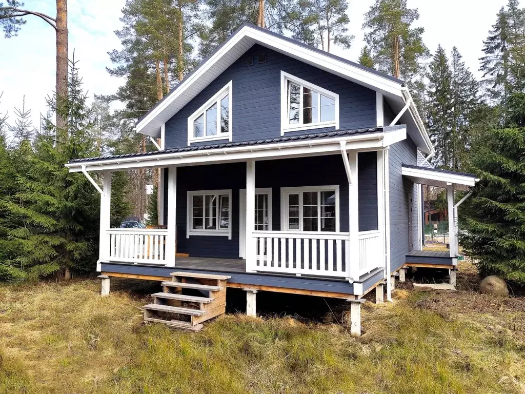 Коттедж в Ленинградская область, Выборгский район, Первомайское с/пос, ... - Фото 1