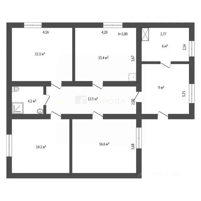 Дом в Алтайский край, Первомайский район, с. Зудилово ул. Кирова, 13А ... - Фото 2