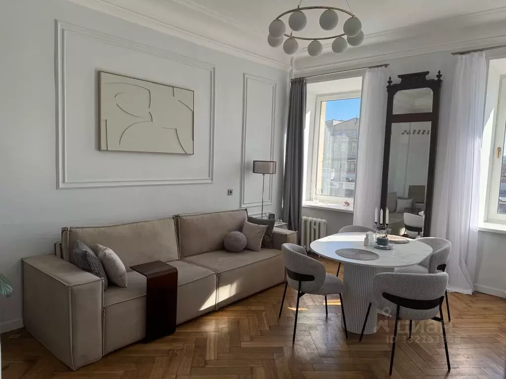 3-к кв. Санкт-Петербург Серпуховская ул., 48 (88.3 м) - Фото 1