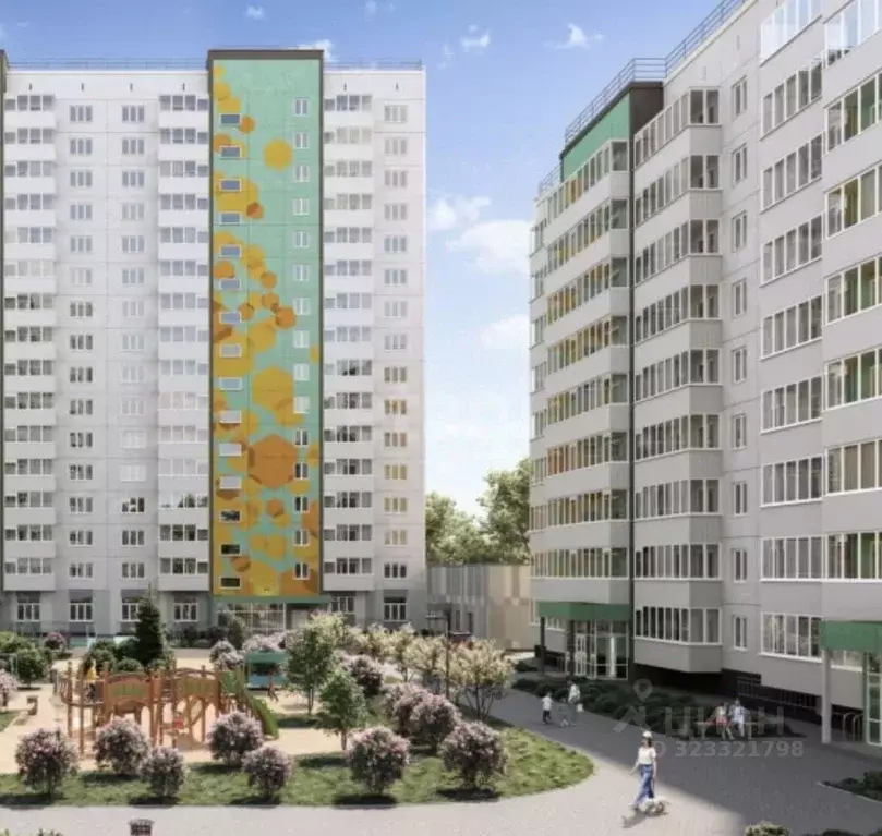 2-к кв. Пермский край, д. Кондратово ул. Н.М. Яблокова, 2 (42.27 м) - Фото 2