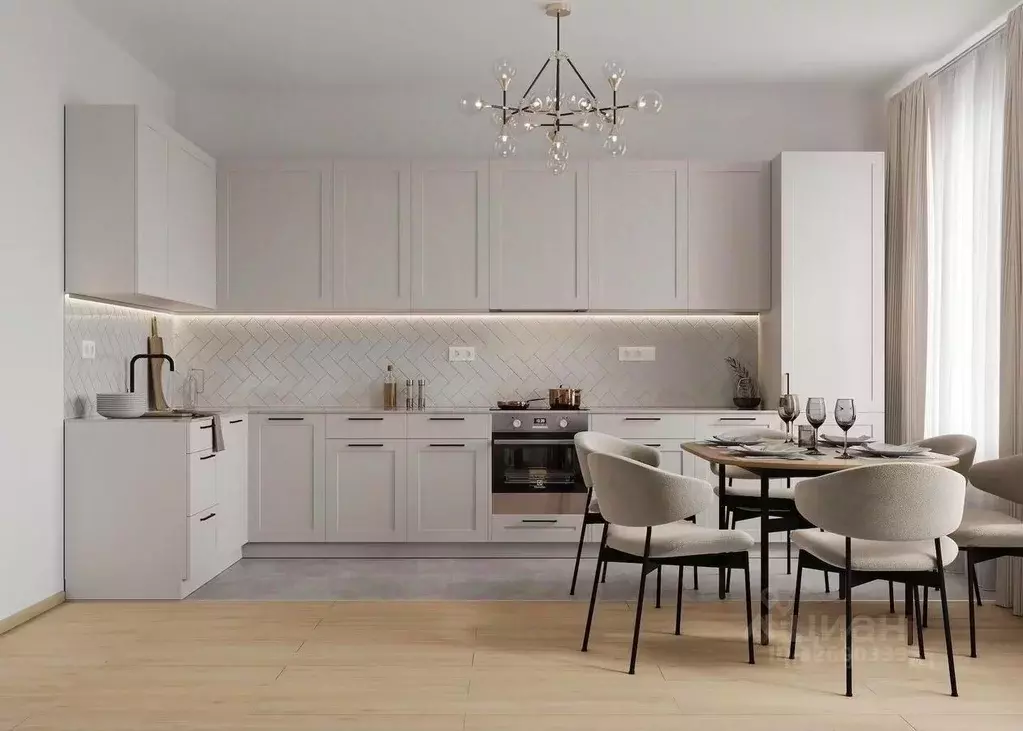 3-к кв. Москва № 3 кв-л, 6к1 (51.41 м) - Фото 1