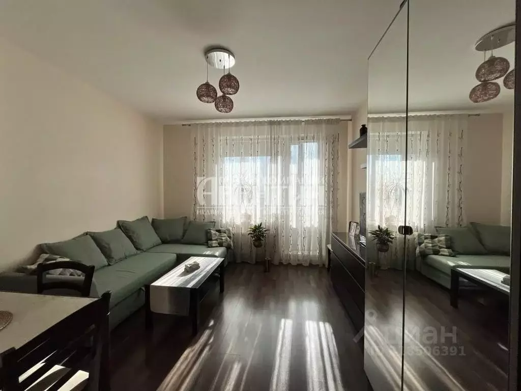 Студия Санкт-Петербург ул. Среднерогатская, 9 (27.5 м) - Фото 1