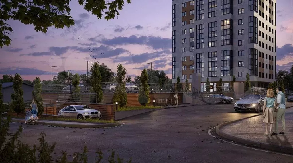 2-к. квартира, 64,6 м, 2/16 эт. - Фото 0