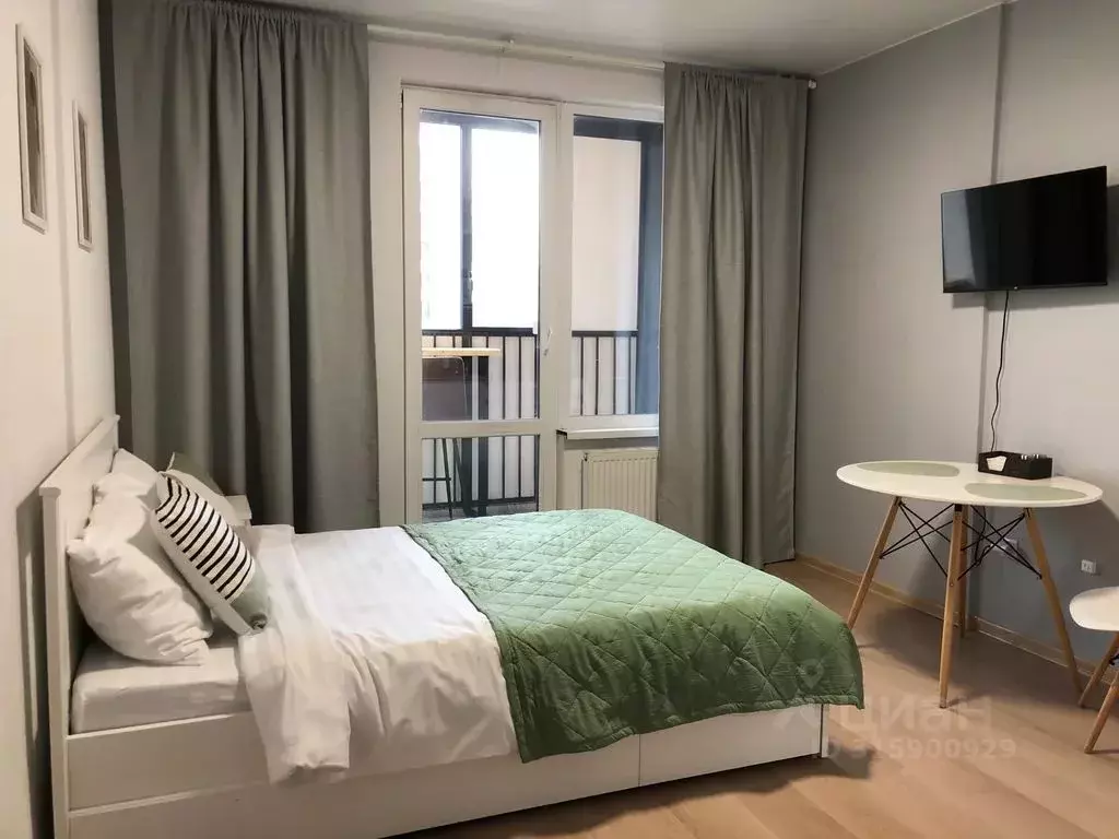 Студия Санкт-Петербург бул. Александра Грина, 3 (25.0 м) - Фото 1