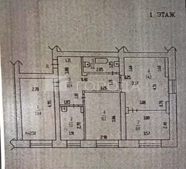 2-к кв. Алтайский край, Барнаул ул. Максима Горького, 43 (33.1 м) - Фото 2