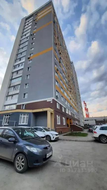 1-к кв. Башкортостан, Уфа Инорс мкр, ул. Новоселов, 10 (36.4 м) - Фото 1