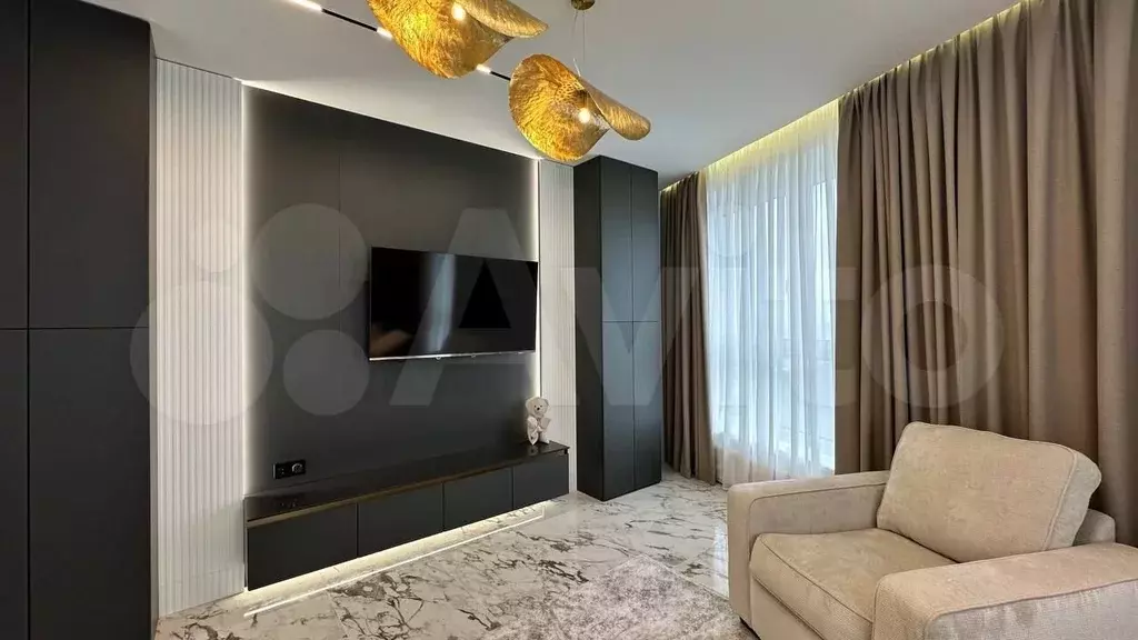 2-к. квартира, 80 м, 28/34 эт. - Фото 1