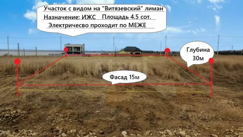 Участок в Краснодарский край, Анапа муниципальный округ, Песчаный хут. ... - Фото 0