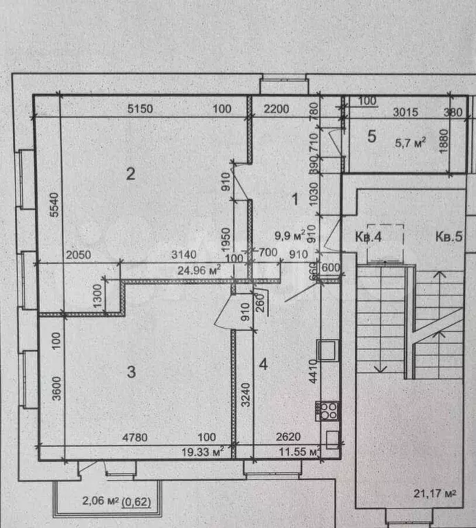 3-к. квартира, 145 м, 3/3 эт. - Фото 0