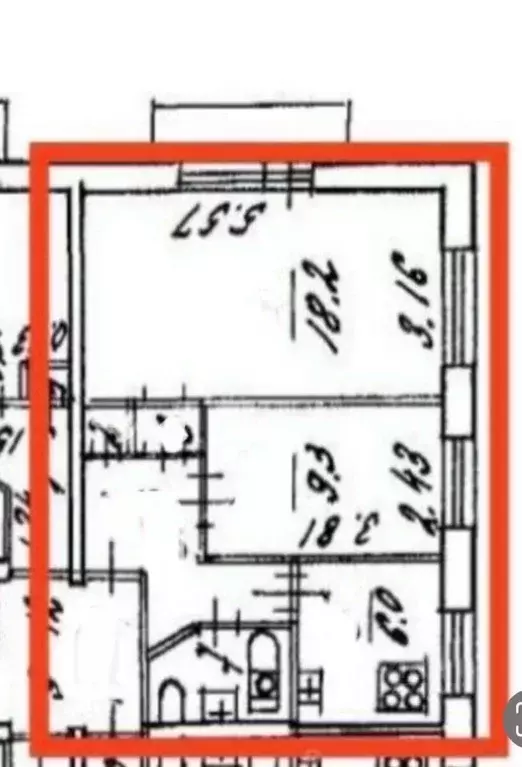 2-к кв. Санкт-Петербург Ланское ш., 16К4 (41.9 м) - Фото 1