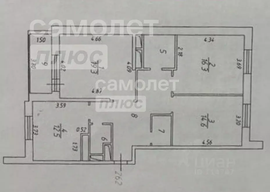 3-к кв. Московская область, Красногорск Заводская ул., 18к2 (87.0 м) - Фото 2