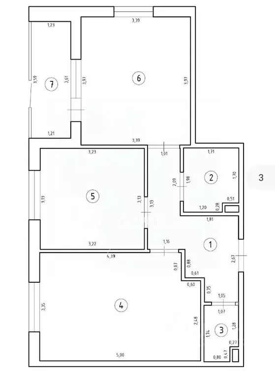 2-к кв. Санкт-Петербург ул. Орбитальная, 9к1 (52.2 м) - Фото 2
