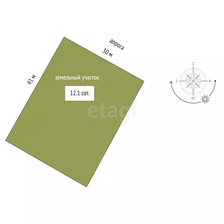 Участок в Хабаровский край, Хабаровский район, Мичуринское с/пос, с. ... - Фото 2