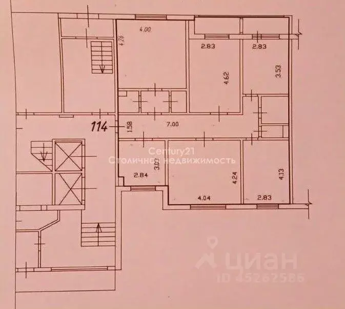 5-к кв. Московская область, Балашиха Южное Кучино мкр, 5 (100.3 м) - Фото 1