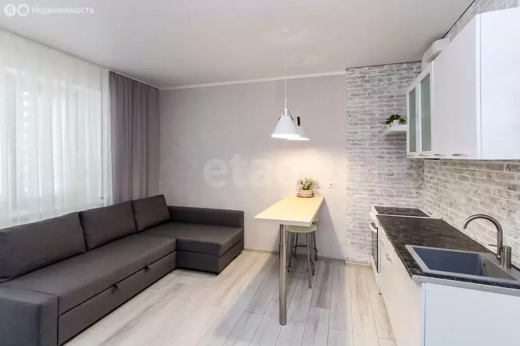 Квартира-студия: Тюмень, улица Мельникайте, 2к14 (23.8 м) - Фото 1