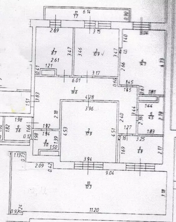 4-к кв. Татарстан, Казань ул. Волкова, 12 (88.1 м) - Фото 2
