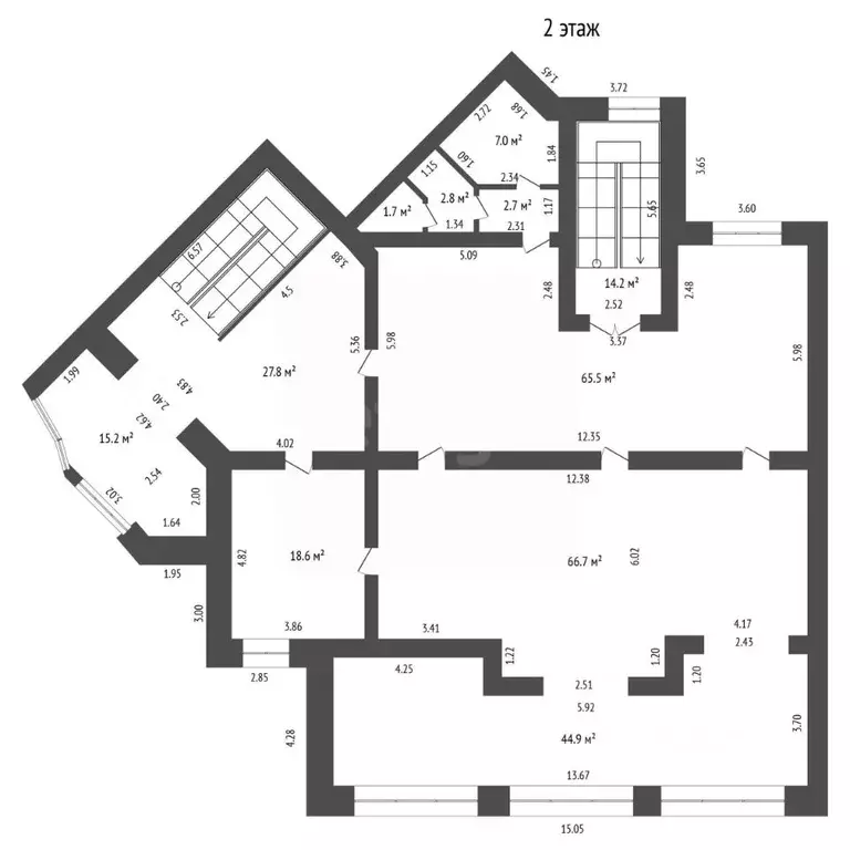 Офис в Тюменская область, Тюмень ул. Василия Гольцова, 10 (277 м) - Фото 2
