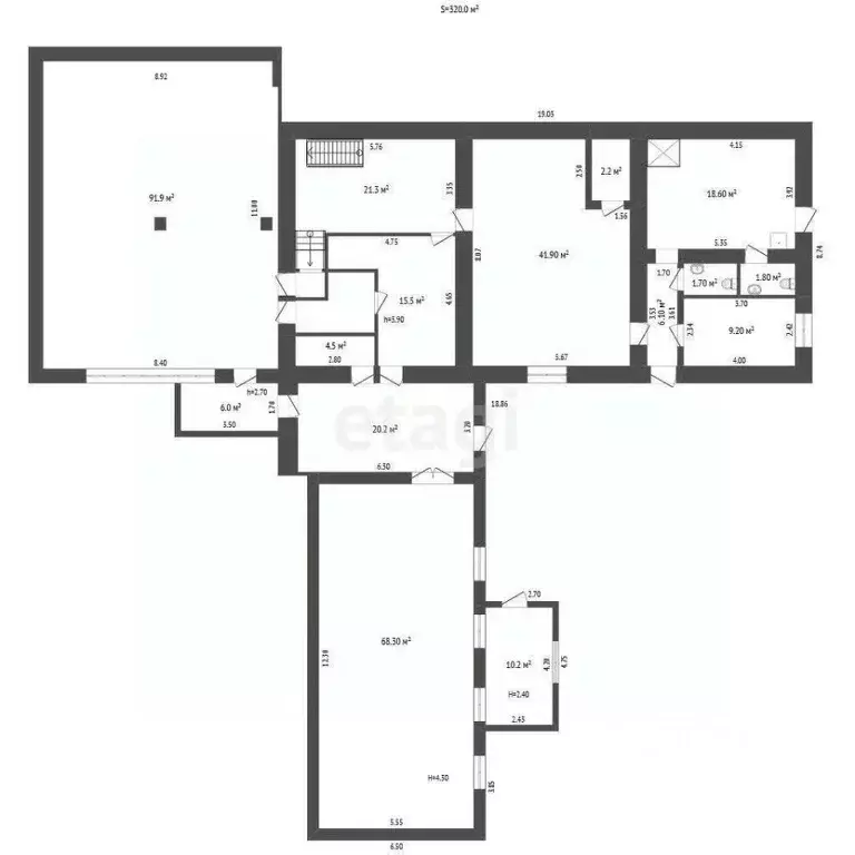 Помещение свободного назначения в Крым, Феодосия просп. Айвазовского, ... - Фото 2