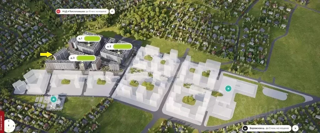 Помещение свободного назначения в Москва Родные кварталы жилой ... - Фото 2