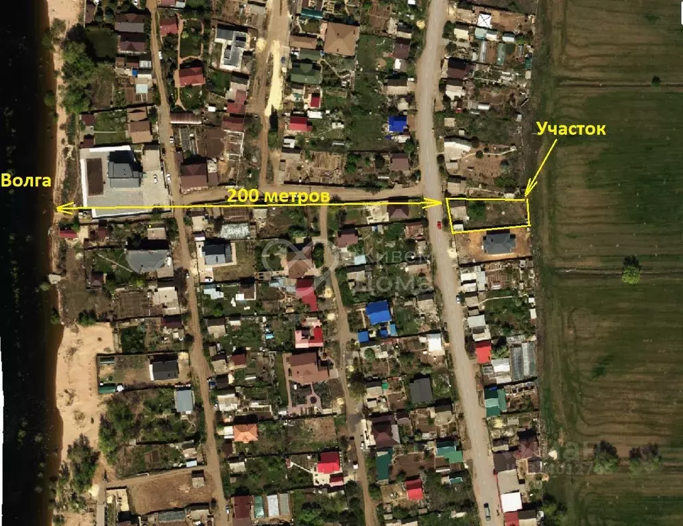 Участок в Волгоградская область, Краснослободск Среднеахтубинский ... - Фото 2