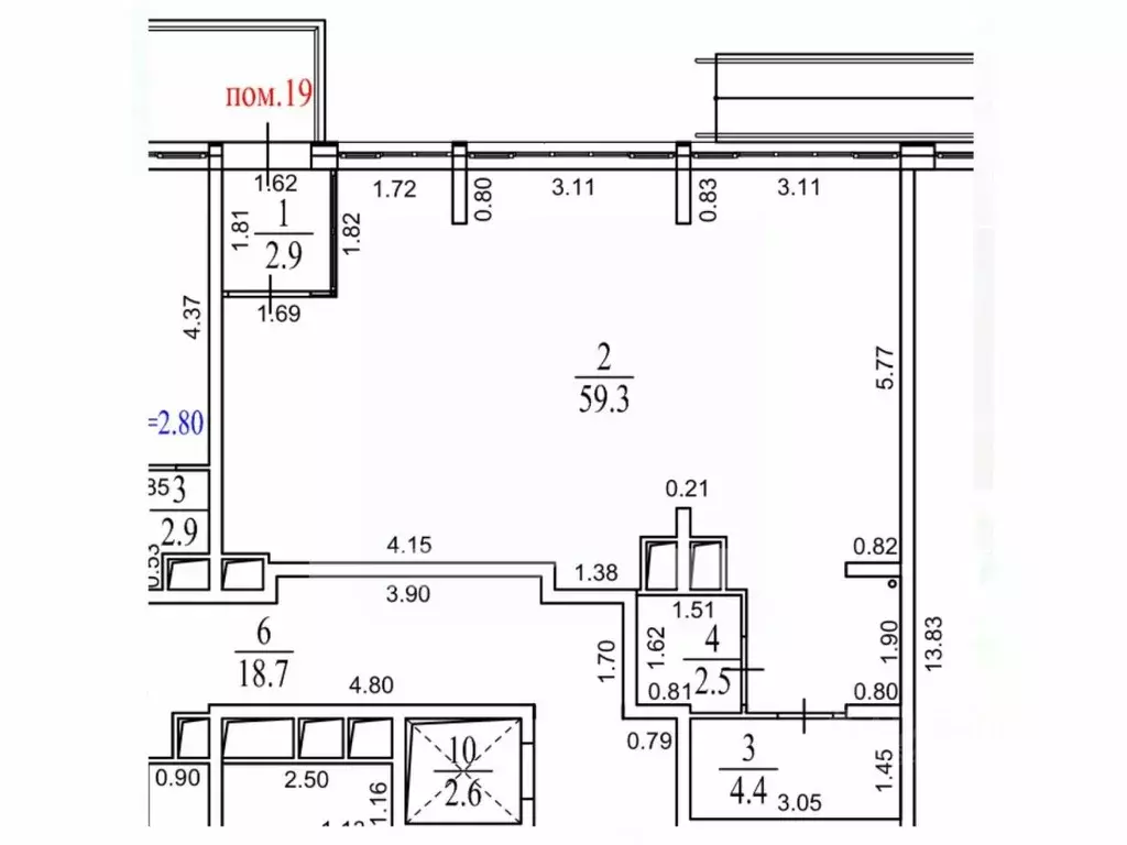 Помещение свободного назначения в Московская область, Балашиха ул. ... - Фото 1