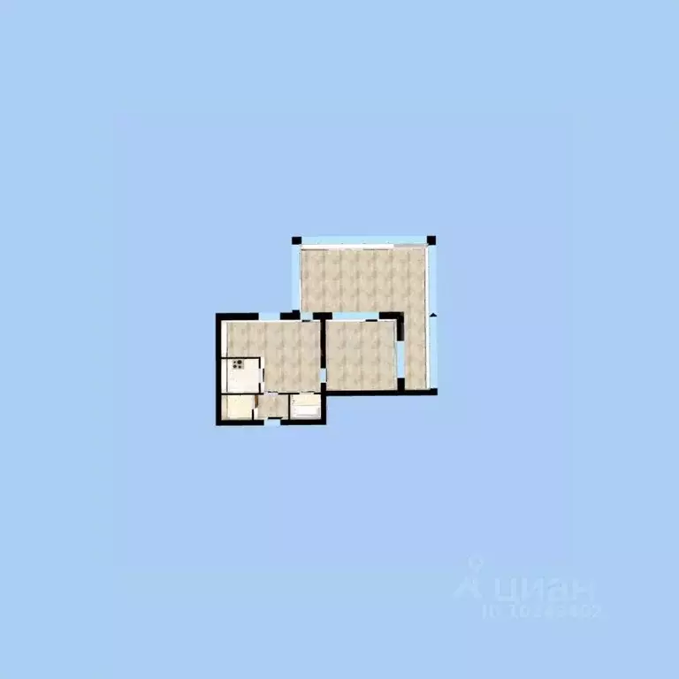 1-к кв. Башкортостан, Уфа ул. Ленина, 75 (54.0 м) - Фото 2