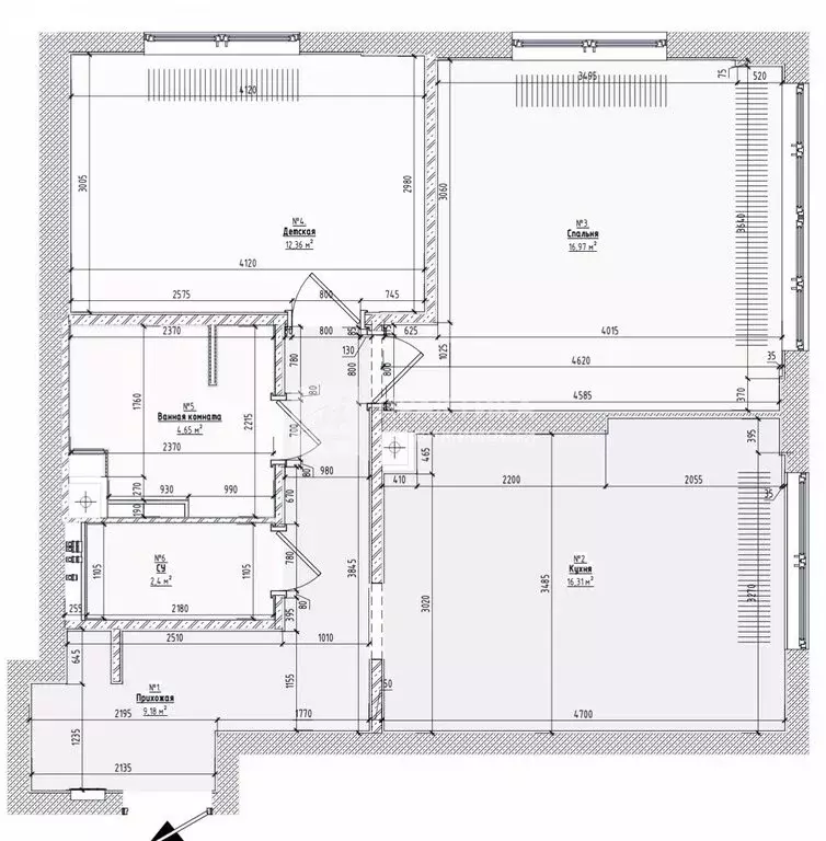 2-комнатная квартира: Москва, улица Архитектора Власова, 71к2 (65.4 м) - Фото 1