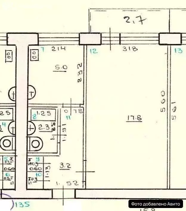 1-комнатная квартира: Самара, улица Строителей, 15 (29 м) - Фото 1