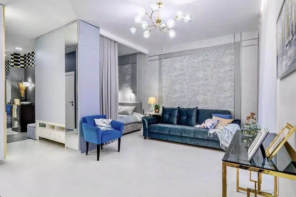 1-к кв. Татарстан, Казань ул. Алексея Козина, 9 (48.3 м) - Фото 1