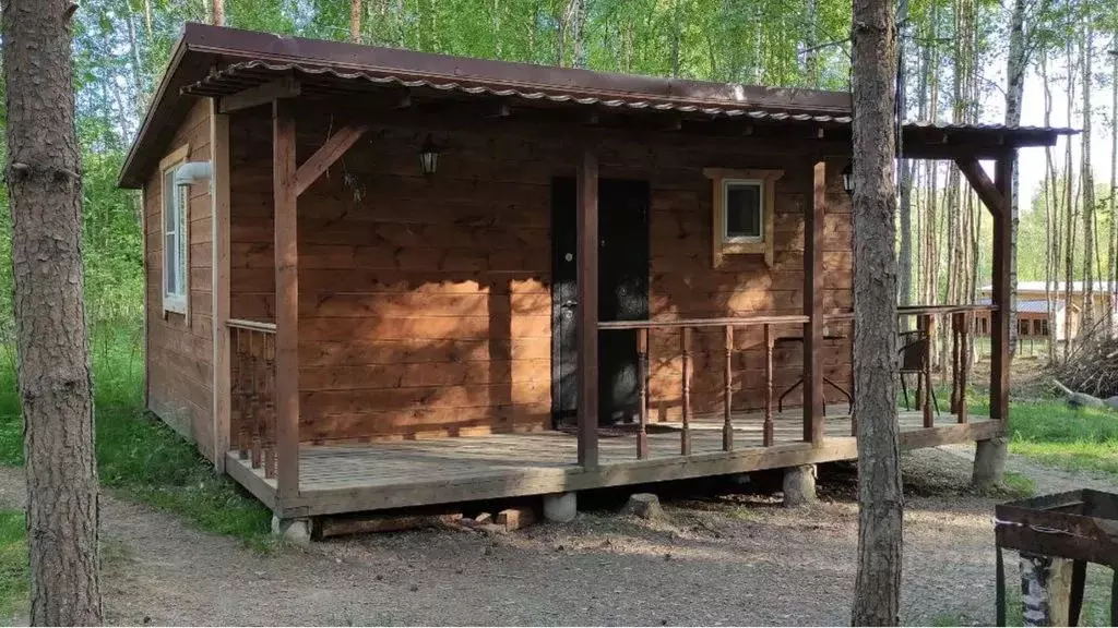 Дом в Ленинградская область, Приозерский район, Плодовское с/пос, пос. ... - Фото 0