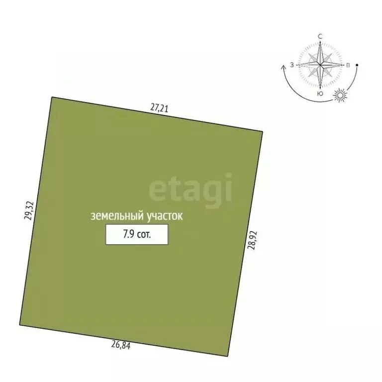 Участок в Амурская область, Благовещенск ул. Ломоносова, 64 (7.9 сот.) - Фото 1