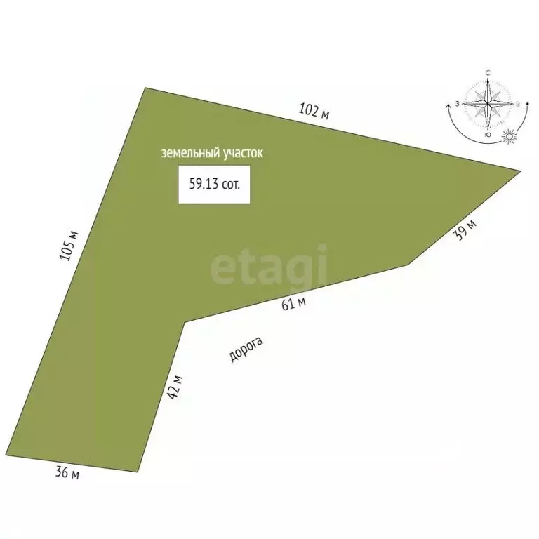 Участок в Тюменская область, Тюменский муниципальный округ, с. Княжево ... - Фото 2