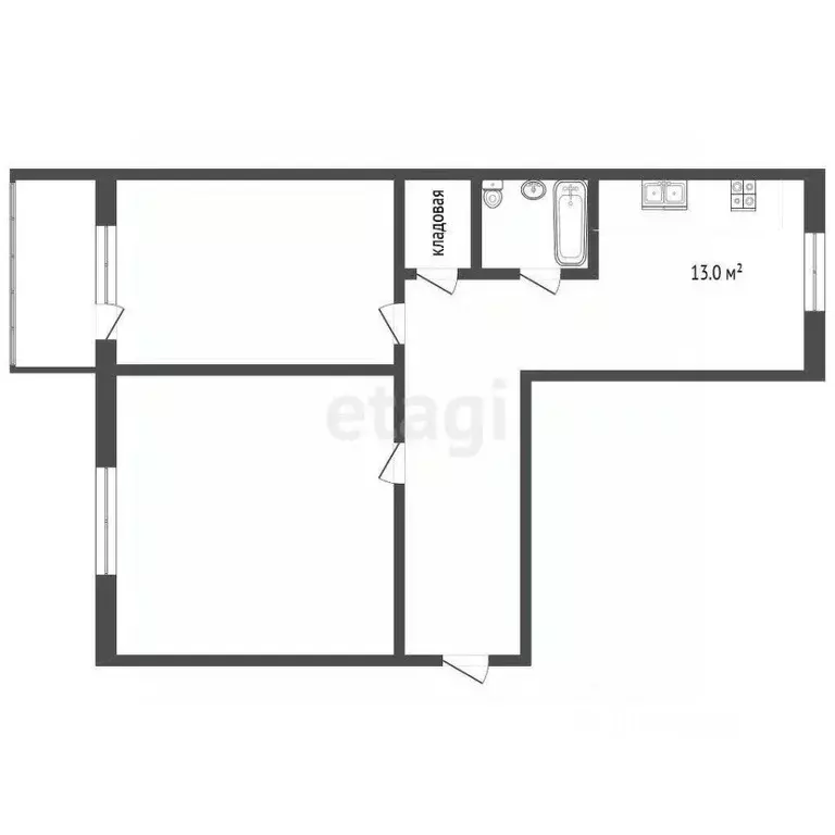 2-к кв. Ярославская область, Ярославль ул. Дядьковская, 3К2 (57.5 м) - Фото 1