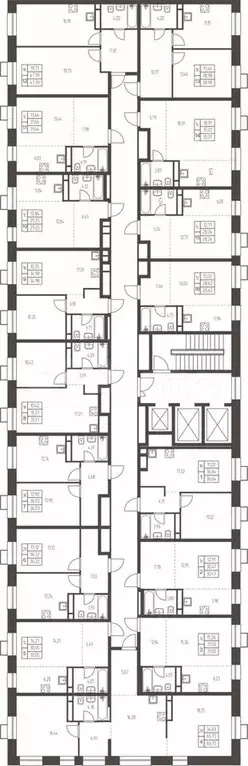 Квартира-студия, 29,3 м, 7/12 эт. - Фото 1