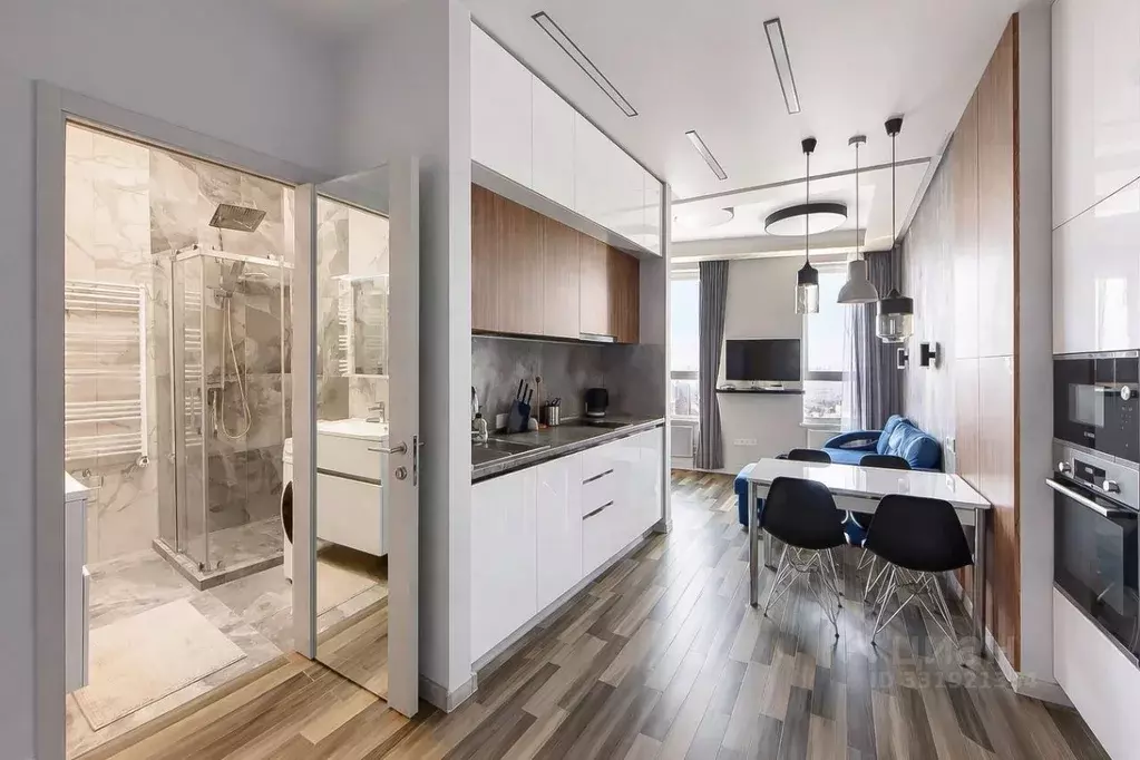 Студия Москва Шелепихинская наб., 34к1 (33.0 м) - Фото 1