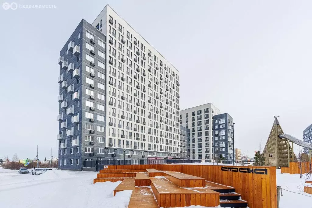 1-комнатная квартира: Тюмень, улица Новосёлов, 103к1 (31.6 м) - Фото 2