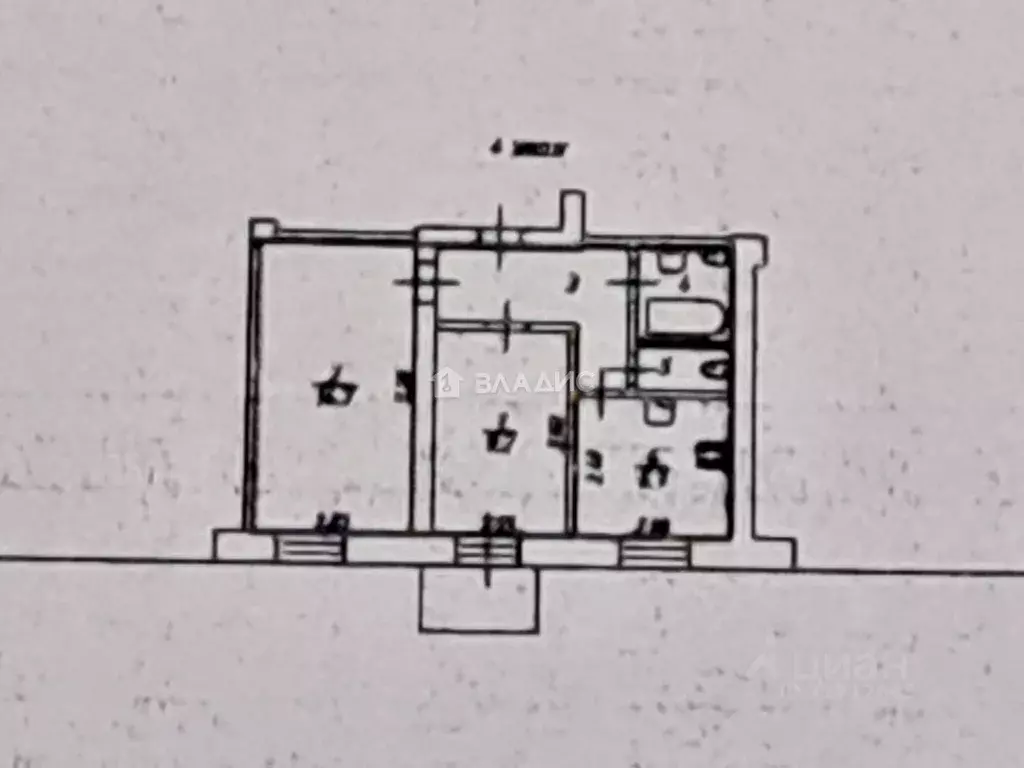 2-к кв. Воронежская область, Воронеж Кольцовская ул., 38 (41.0 м) - Фото 2
