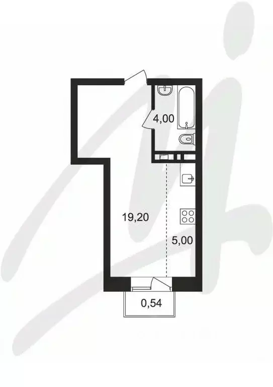 Студия Московская область, Ногинск Богородский городской округ, ул. ... - Фото 1