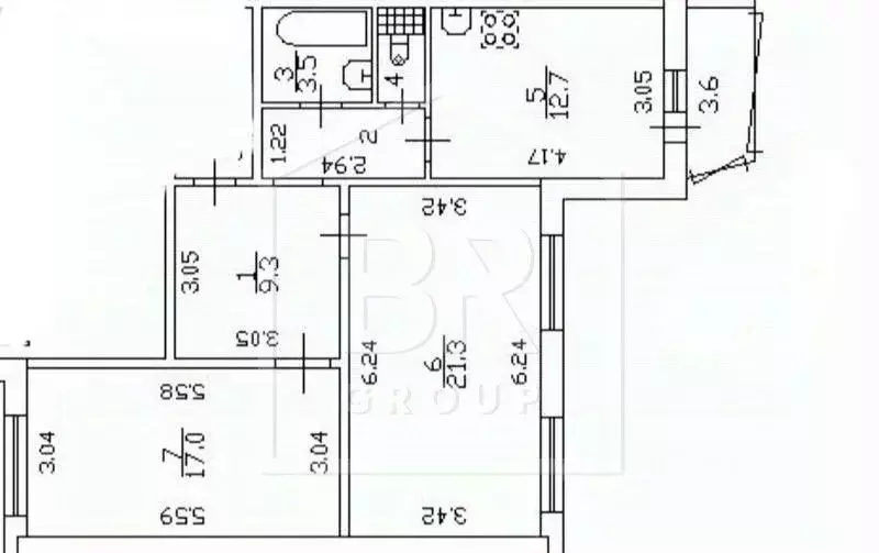 2-к кв. Санкт-Петербург Серебристый бул., 29к2 (68.9 м) - Фото 1