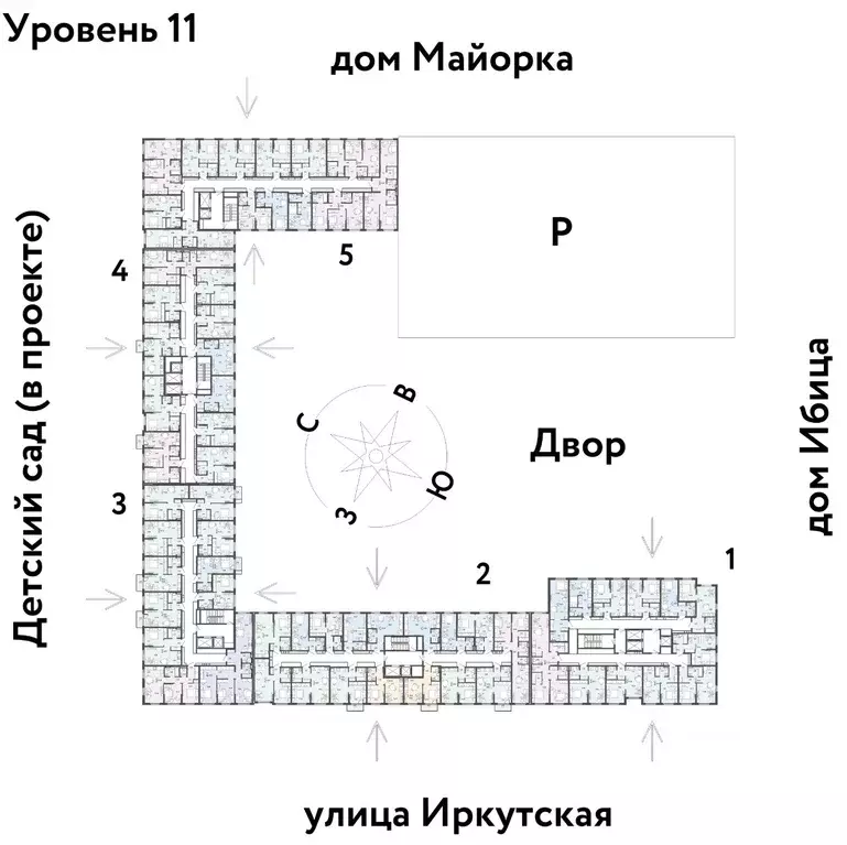 Студия Тюменская область, Тюмень ДОК мкр, ул. Ярославская (25.69 м) - Фото 1