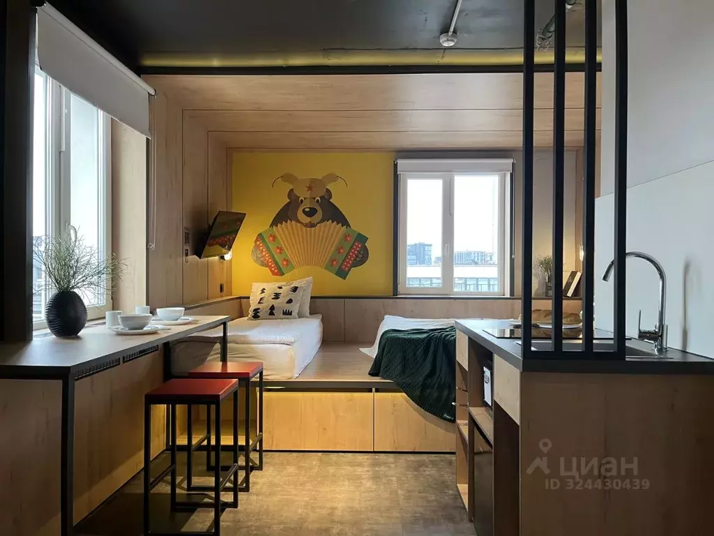 Студия Санкт-Петербург Большой Сампсониевский просп., 74к2 (21.5 м) - Фото 1