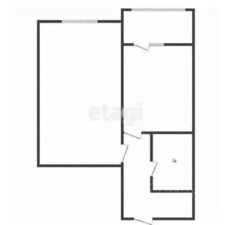 2-к кв. Курская область, Курск ул. Энгельса, 158к2 (51.1 м) - Фото 2