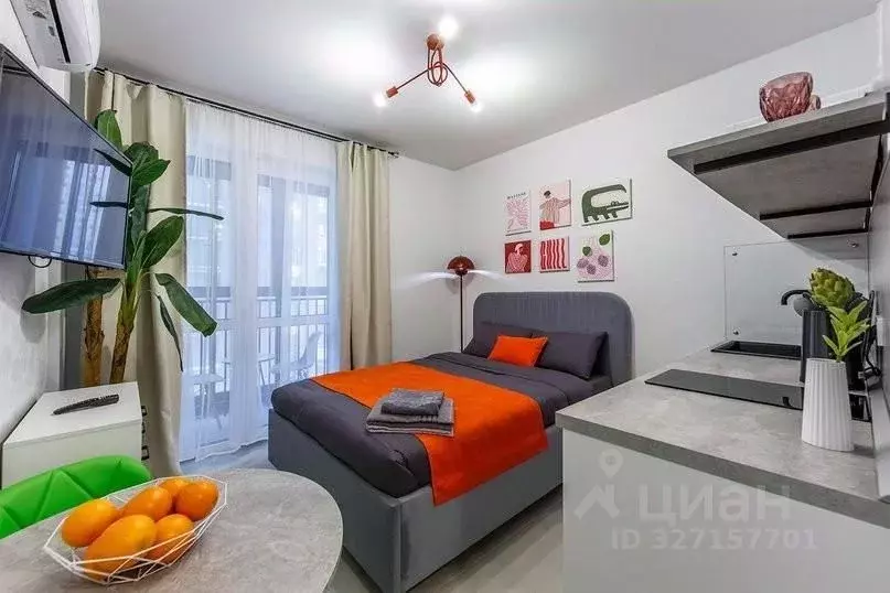 1-к кв. Москва Амурская ул., 1к1 (17.0 м) - Фото 2