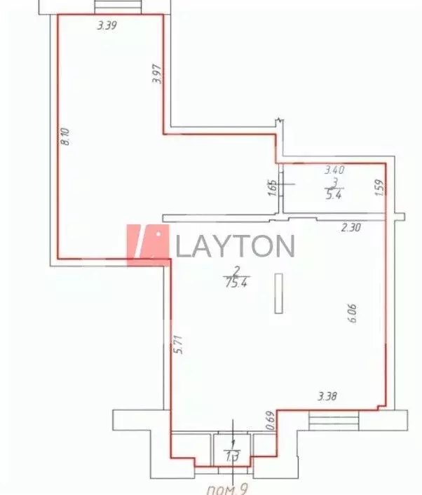Торговая площадь в Московская область, Балашиха Ольгино мкр, ул. ... - Фото 2