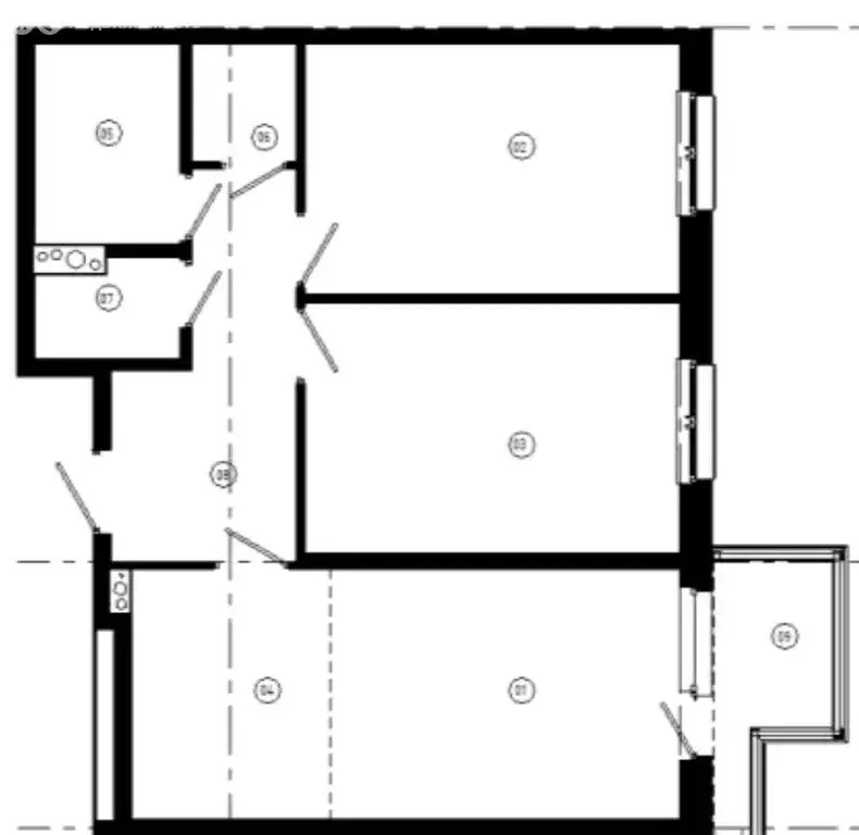 3-комнатная квартира: Казань, улица Шаляпина, 7 (66.28 м) - Фото 0