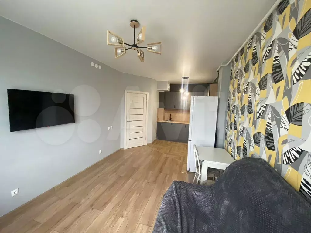 1-к. квартира, 37 м, 1/9 эт. - Фото 1
