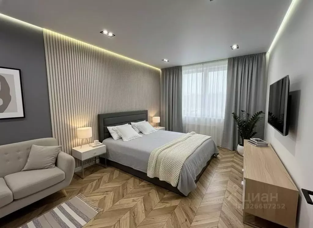 1-к кв. Татарстан, Казань Комсомольская ул., 2 (45.0 м) - Фото 1